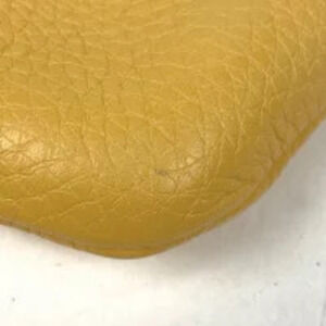 Prada shoulder leather bag yellow chain Hobo